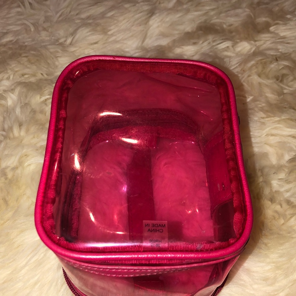 Tory Burch pink cosmetic case - Picture 7 of 9